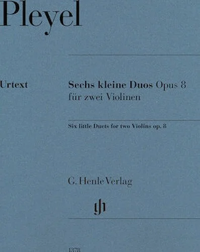 Six Little Duets, Op. 8