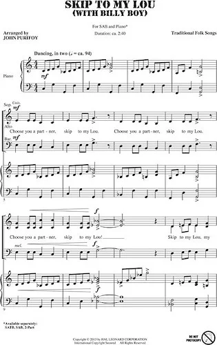 Skip to My Lou - (with Billy Boy)