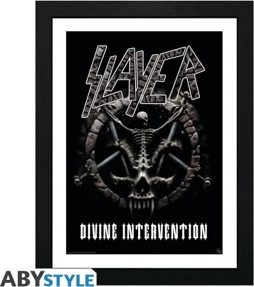 Slayer - Divine Intervention Framed Print