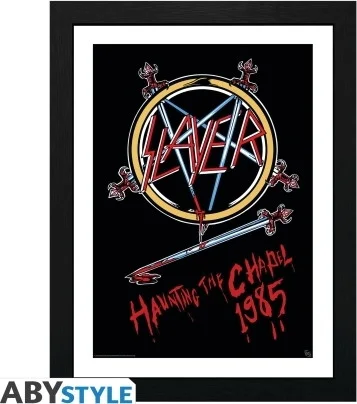 Slayer - Haunting the Chapel Framed Print