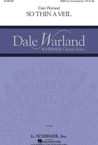 So Thin a Veil - Dale Warland Choral Series