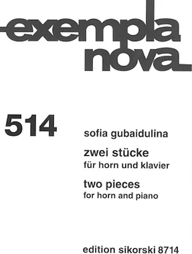 Sofia Gubaidulina - Two Pieces for Horn and Piano