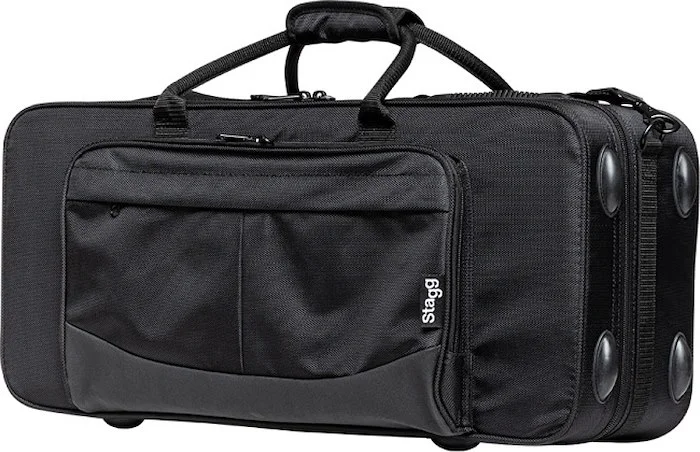 Soft case for alto saxophone, black