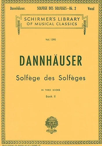 Solfege des Solfeges - Book II