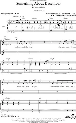 Something About December