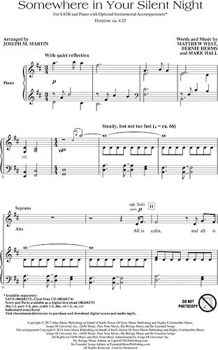 Somewhere in Your Silent Night