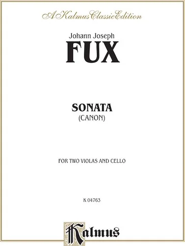 Sonata (Canon) for Two Violas and Basso Continuo