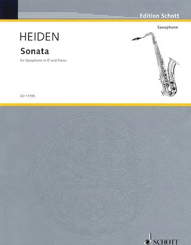 Sonata - for Alto Saxophone & Piano