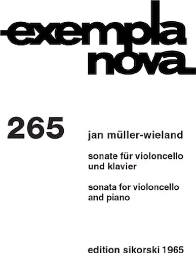 Sonata for Cello and Piano