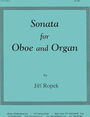 Sonata For Oboe And Organ