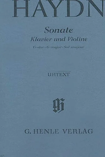Sonata for Piano and Violin in G Major Hob. XV:32