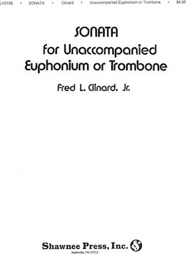 Sonata - for Unaccompanied Euphonium or Trombone