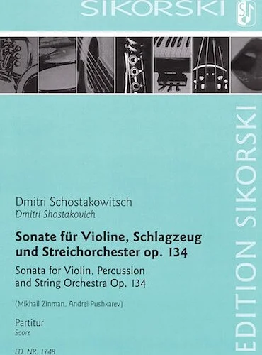 Sonata for Violin, Percussion and String Orchestra, Op. 134