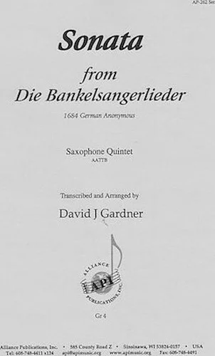 Sonata From  die Bankelsangerlieder  - Aattb Sax 5 -