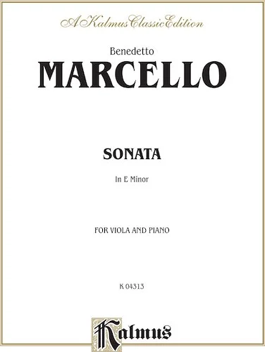 Sonata in E Minor
