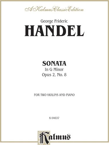 Sonata in G Minor, Opus 2, No. 8