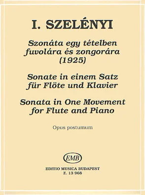 Sonata in One Movement (1925) Op. Posthumous