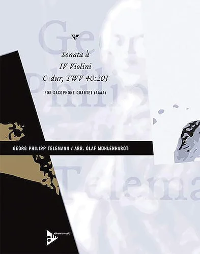 Sonata à IV Violini C-dur, TWV 40:203