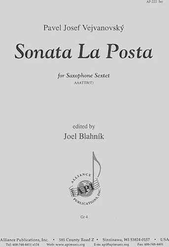 Sonata La Posta - Sax Chr