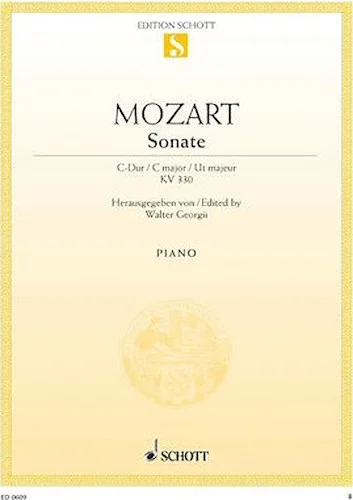 Sonata No. 10 in C Major, KV 330