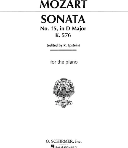 Sonata No. 15 in D Major K576