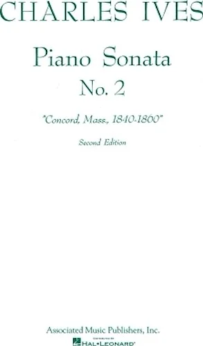 Sonata No. 2 (2nd Ed.) Concord, Mass 1840-60