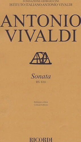 Sonata, RV 810