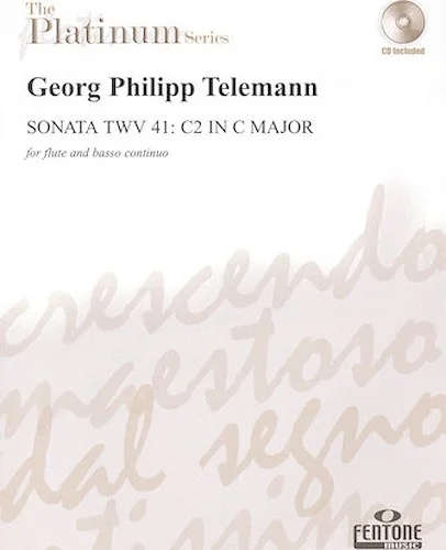 Sonata TWV 41: C2 in C Major - for Flute & Basso Continuo