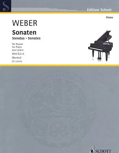 Sonatas - Edited from the Text of the Carl Maria von Weber Complete Edition