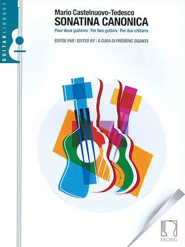 Sonatina Canonica - for 2 Guitars