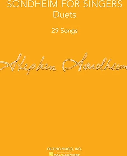 Sondheim for Singers