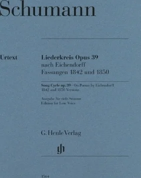 Song Cycle Op. 39, On Poems by Eichendorff - Versions 1842 and 1850