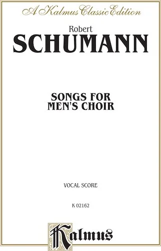 Songs for Men's Choir