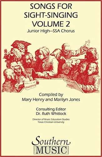 Songs for Sight Singing - Volume 2 - Junior High School Edition