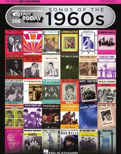 Songs of the 1960s - The New Decade Series