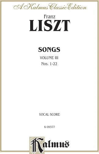 Songs, Volume III