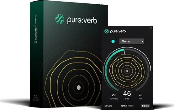 Sonible pure:verb (Download)<br>pure:verb makes it incredibly easy to create a reverb effect that matches the characteristics of any source material. 