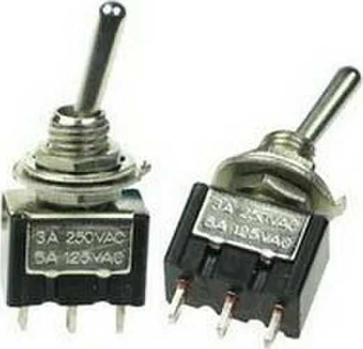 SPDT Mini Toggle Switch On-Off-On<br>