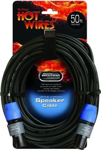 Speakon® Cable w/ Neutrik® Connectors (50', NL2-NL2)</aps103></aps103>