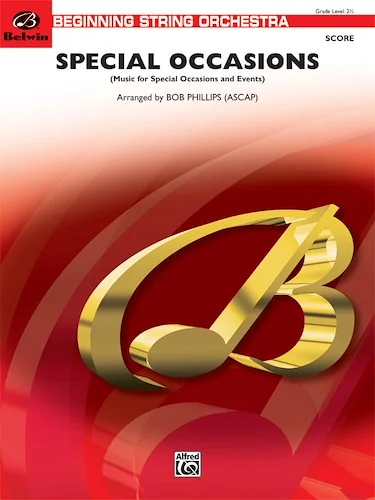 Special Occasions (Music for Special Occasions and Events)