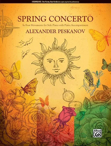 Spring Concerto: In Four Movements for Solo Piano with Piano Accompaniment
