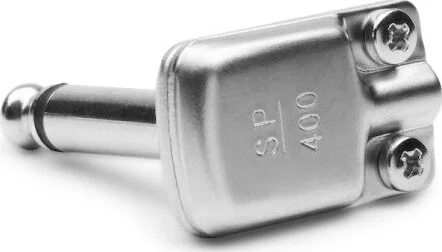 Square Plug SP400 Right Angle 1/4" TS Connector