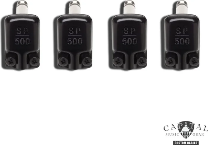 Square Plugs SP500BK Kit (4 Units)