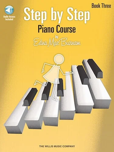 Step by Step Piano Course - Book 3 with Online Audio