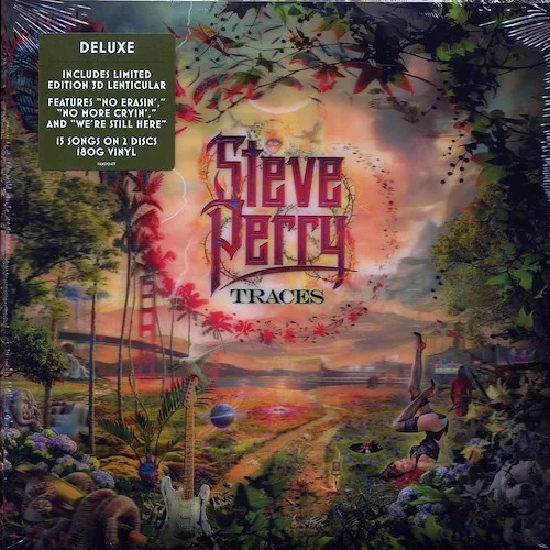 Steve Perry - Traces (3D Lenticular Cover Art) (2xLP) (180g) (deluxe edition) (Lenticular artwork)