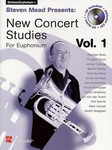Steven Mead Presents: New Concert Studies for Euphonium - Vol. 1 Bass Clef