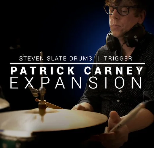 Steven Slate Patrick Carney SSD and Trigger 2 EXP  (Download) <br>Dirty, Fat, Vibey Vintage Drums