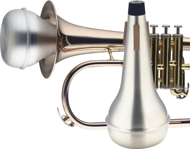 Straight mute for flugelhorn