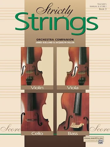 Strictly Strings, Book 3: Orchestra Companion