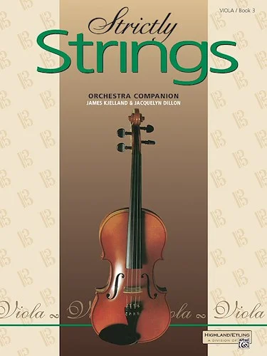 Strictly Strings, Book 3: Orchestra Companion